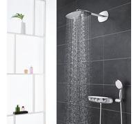 Grohe Rainshower SmartControl Colonne de douche en applique avec mitigeur thermostatique, 26443000,