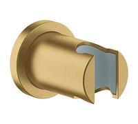 GROHE Support mural Rainshower match0 27074GN0 – brossé Cool Sunrise, rosace ronde non réglable