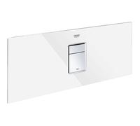 Grohe Rapid SL - Abdeckplatte mit Drucktaste für Rapid SL Glasmodul moon white