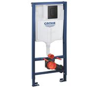 Grohe Rapid SL Bati Support - 113cm - Réservoir - avec plaque de commande - Bleu/Noir mat 39939000
