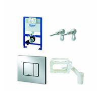 Grohe Rapid Sl Bâti-Support Wc avec Plaque Murale Skate Cosmo Et Boîtier Fresh 0,82 M (Import Allemagne)