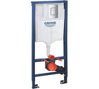 Grohe Rapid SL châssis encastré avec bouton de chasse d'eau pour cuvette suspendue 38772001