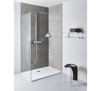 Grohe Universal de douche 39305000 blanc alpin, acrylique, 80 x 120 x 3 cm