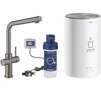 Grohe Red robinet de cuisine avec chauffe-eau sur pied Brushed Hard Graphite 30327AL1