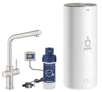 Grohe Red robinet de cuisine avec chauffe-eau sur pied SuperSteel 30325DC1