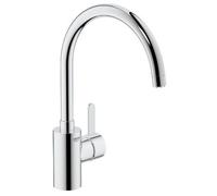 GROHE Robinet de cuisine Eurosmart Cosmopolitan, bec haut, basse pression, plage de pivot 160 31180000 Import Allemagne