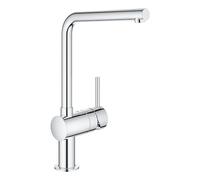 Mitigeur d'Ã©vier Grohe Minta, DN 15, 31375, vidage en L, Coloris: chrome - 31375000