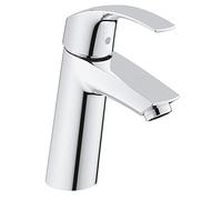 GROHE Robinet de Lavabo Eurosmart Bec Medium Corps de Robinet Lisse Ecojoy 23324001 (Import Allemagne)