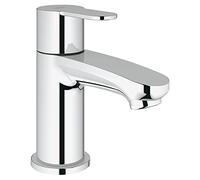 Grohe Robinet de Lavabo Eurosmart Cosmopolitan Bec Court Corps de Robinet Lisse Speedclean Ecojoy 23039002 (Import Allemagne)