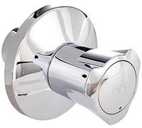 Grohe Costa superstructure à clapets cachés 19854001 marquage bleu, avec rosace, chromé