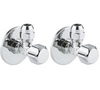 GROHE Robinet Équerre, Dn 15, 1 Pièce, 22023000 (Lot de 2)