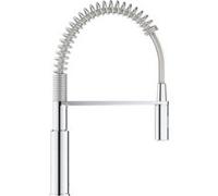 GROHE Robinet évier de cuisine Get mitigeur monocommande 2 jets robinet avec douchette e G