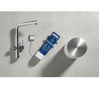 GROHE Robinetterie et chauffe-eau GROHE Red Duo 30327_1 M-Size bec L supersteel,
