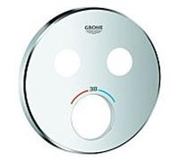 Grohe Grohe Rosace 49032 ronde pour SmartControl chrome Quantité:1