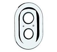 Grohe rosace ovale 4 47188000 Sentosa ancien 225x150 chromé