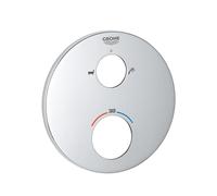 Rosace Grohe Thermostat Bath 2 trous Chromé