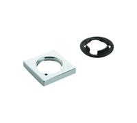 Grohe Rosette 48421 Carré pour Waschtischbatterien Sans Tige D'Ancrage Chrome