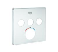 Grohe Rosette 49043 pour Smartcontrol Up-Thm Carré Avec 3 Asv Lune Blanc