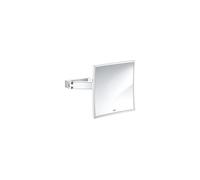 GROHE Miroir cosmétique Selection Cube 40808000 – grossissement x3, fixation murale, chromé