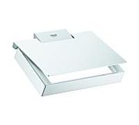 Grohe Selection Cube porte-papier 40781000 chromé , avec couvercle, accessoire dissimulé