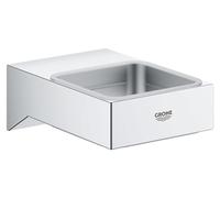 Grohe Selection Cube Halter 40865000 chromé , pour le verre, distributeur de savon / bol