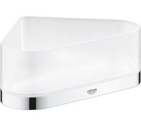 Grohe Selection étagère d’angle 20 cm blanc-chrome 41038000