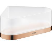 Grohe Selection étagère d’angle 20 cm blanc-cuivré 41038DA0