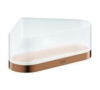 Grohe Selection étagère d'angle 41038DL0 warm sunset brossé, avec support
