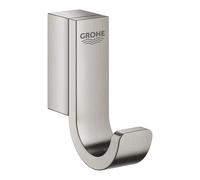 GROHE Crochet pour peignoir Selection 41039DC0 SuperSteel simple