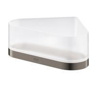 GROHE Selection Plateau de douche - 17x17x20x8.5cm - modèle d''angle - montage mural - brushed hard graphite 41038al0