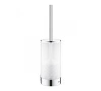 GROHE Garniture de toilette Selection 41076000 – chromé, verre, fixation murale invisible