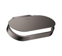 Grohe Selection WC porte-papier 41069A00 graphite dur, avec couvercle, fixation murale, fixation invisible