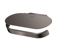 GROHE Selection Porte-rouleau de WC avec couvercle hard graphite 41069a00