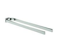 Grohe Selection porte-serviettes 41059DC0 40 cm, 2 bras, non pivotant, supersteel
