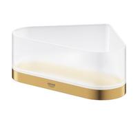 GROHE Selection Receveur de douche - 17x17x20x8.5cm - modèle d'angle - montage mural - brossé Cool Sunrise 41038gn0