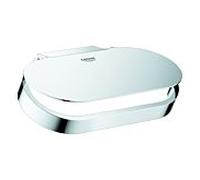 GROHE Porte-WC Selection 41069000 – chromé, avec couvercle, fixation murale