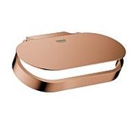 Grohe Selection WC porte-papier 41069DA0 warm sunset, avec couvercle, fixation murale, fermeture dissimulée