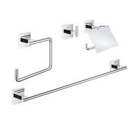 Set d'accessoires 4 en 1 - GROHE - 41115000 - Chromé - Métal - Douche