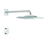 GROHE Pomme de douche Rainshower SmartConnect 310, bras 42,2 cm, 2 jets, chrome