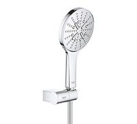 GROHE Douchette Rainshower SmartActive 130 26580000 – chromé – 3 modes de jet – limiteur 9,5 l/min