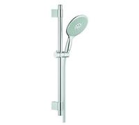 GROHE Set de douchette à main 130 mm, rail de douche 600 mm et flexible de douche 1750 mm Power&Soul, 9,5m/min 27748000 Import Allemagne