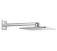GROHE Set Douche de Tête Bras 2 Jets Rainshower 310 Smartactive Cube 26479000, Chrome, 400 mm