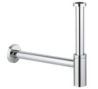 GROHE Siphon de design universel 1 1/4 avec tube mural et rosace chrome 28912000