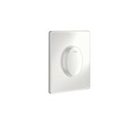 GROHE Skate air plaque de commande WC chasse unique verticale blanche 38564SH0