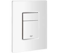 Plaque de commande WC - GROHE - Skate Cosmopolitan - Blanc Alpin - 156 x 197 x 10 mm - EcoJoy