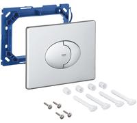 Grohe Skate bouton de chasse d'eau pour WC chrome mat 42305P00