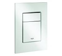 Plaque de recouvrement du Grohe Skate Cosmopolitan S pour 2 quantités et opération de démarrage + arrêt, 37535SH0, Couleur: blanc-alpin