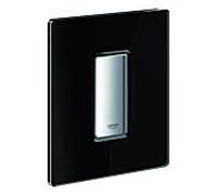 Grohe Skate Cosmopolitan plaque d'actionnement 38846KS0 pour Urinal , avec surface en verre noir velours