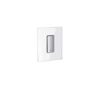 GROHE Skate cosmopolitan plaque de commande pour urinoir avec verre incluant partie fonctionnelle mécanique blanc 38846LS0