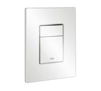 Plaque de commande WC - GROHE - Skate Cosmopolitan - Blanc Alpin - 156 x 197 x 10 mm - EcoJoy